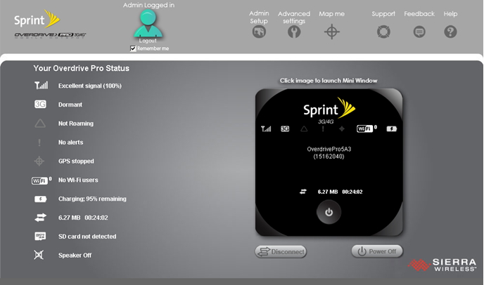 (админка) Sierra W802 и ставим галочку Remember me 