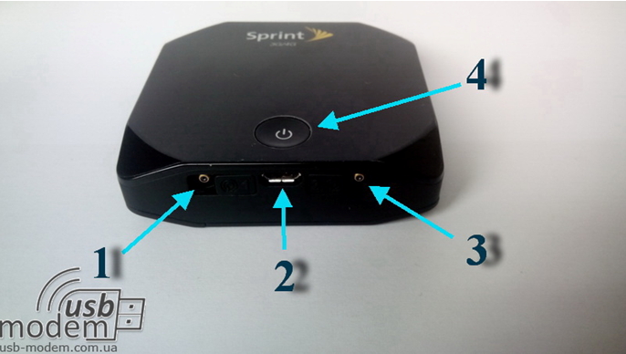 Переход к разъемам и кнопкам Sierra W802