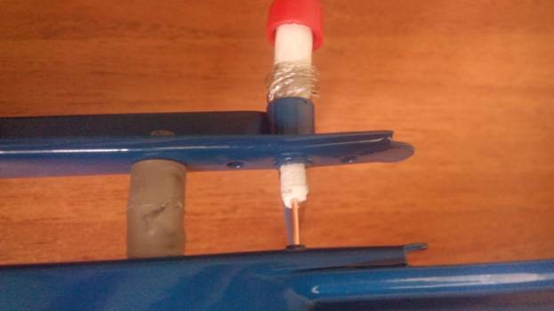  підключення кабелю до антени Метелик 