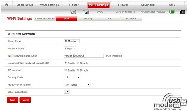  настройки wi fi zte 890l 