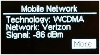 информация о сети оператора в novatel mifi 4620l