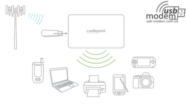 подключение к cradlepoint PHS300