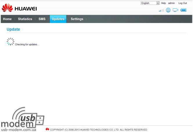  оновлення ПЗ в роутері Huawei EC5321u-1 