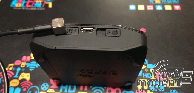 підключення перехідника до модему